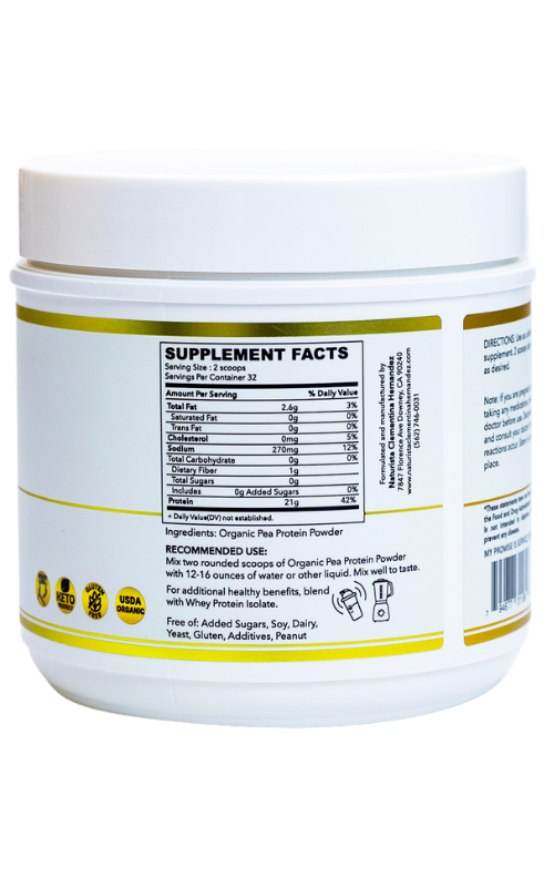 ORGANIC PEA PROTEIN POWDER