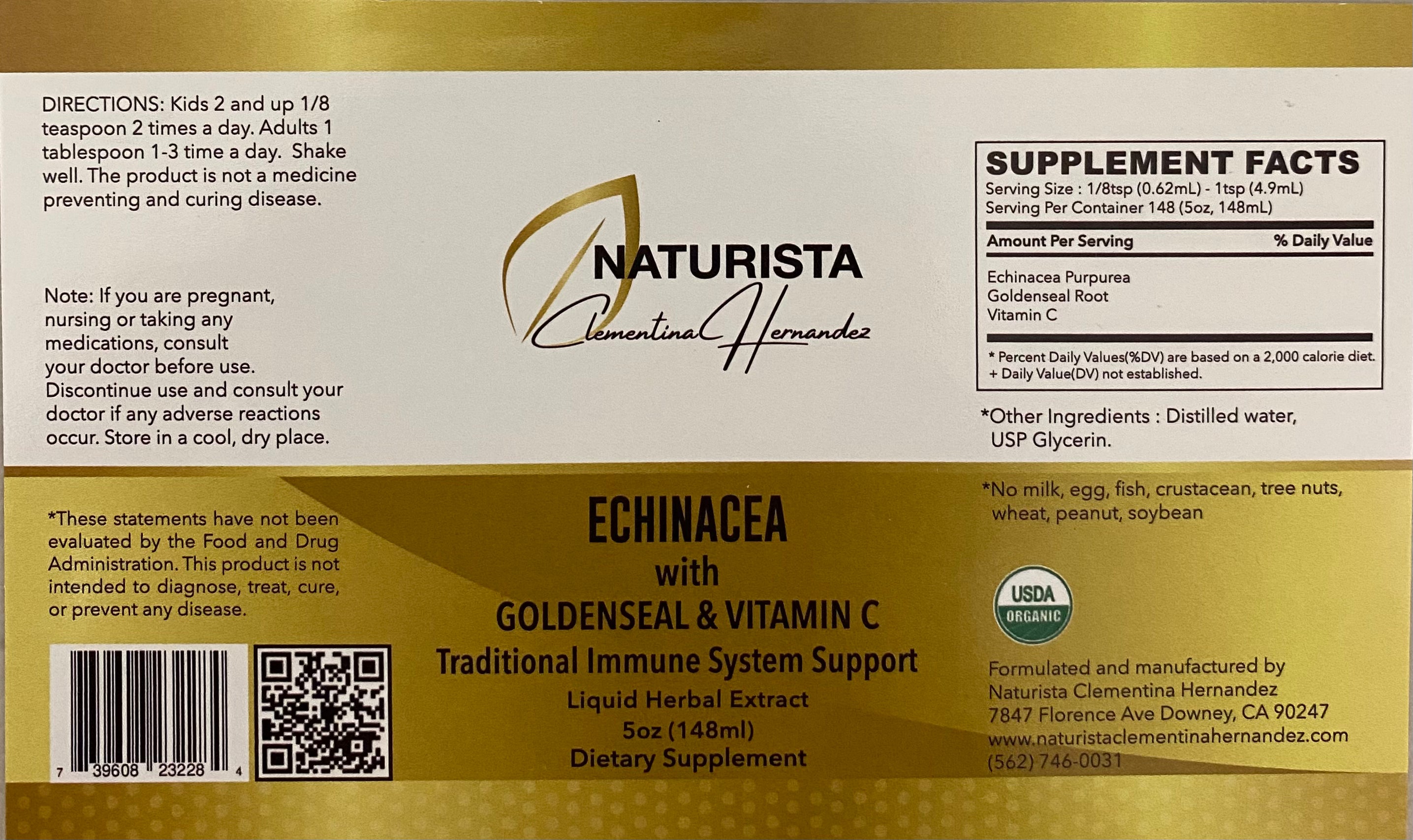 Echinacea Golden Seal & Vitamin C