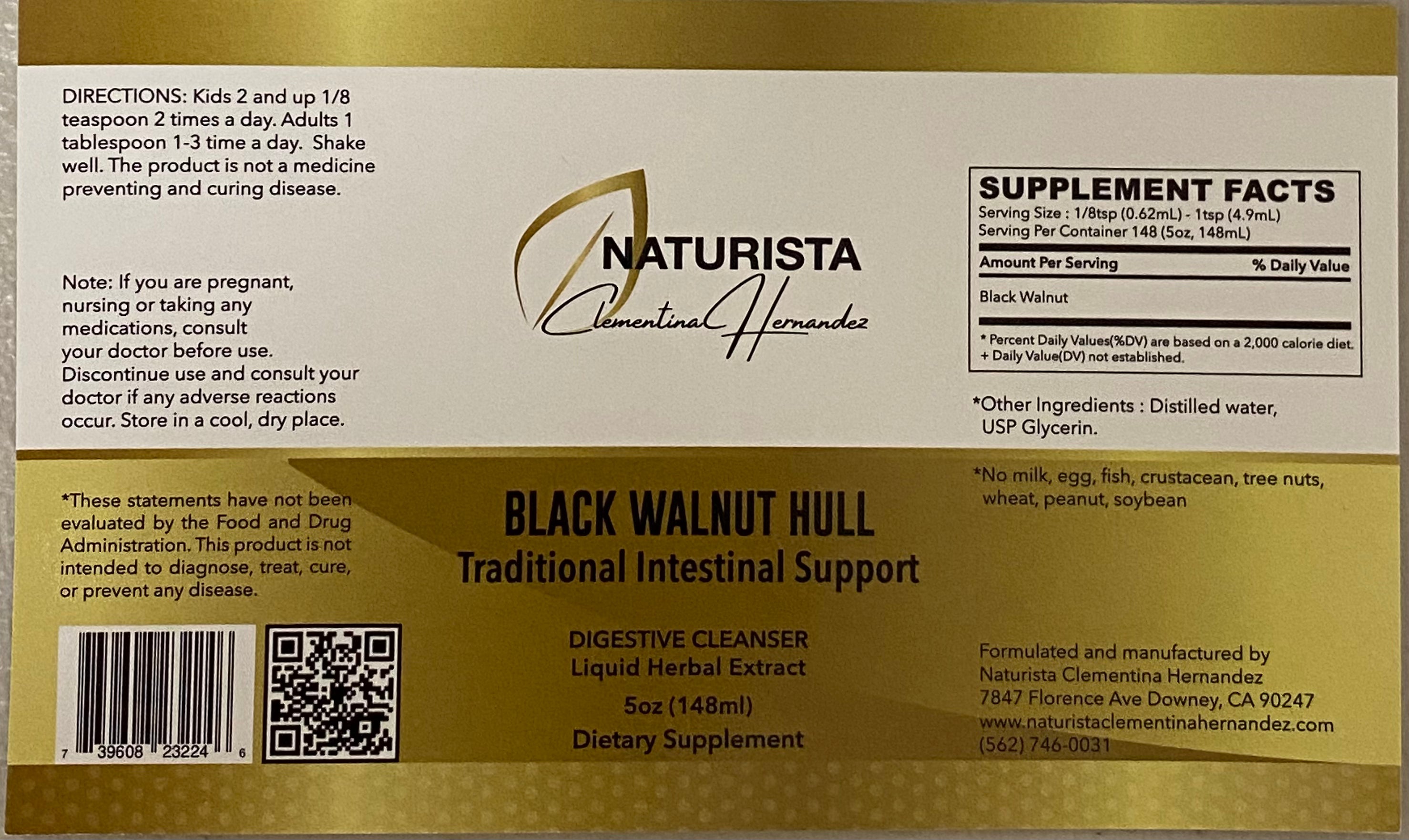 Black Walnut Hull Liquid